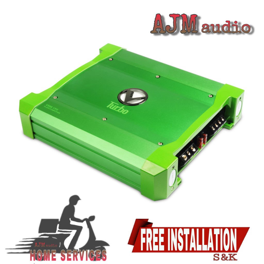 Amplifier Venom Turbo Series V 500.1 TO