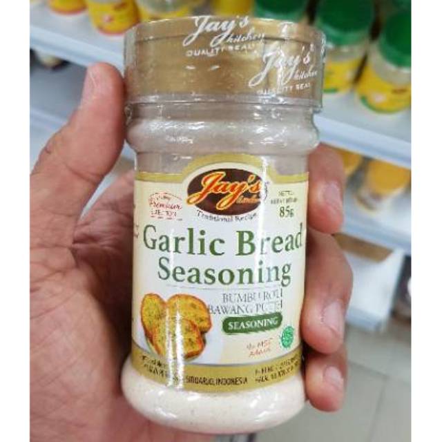 

Jay's Garlic Bread Seasoning / Bumbu Roti Bawang Putih 85gr