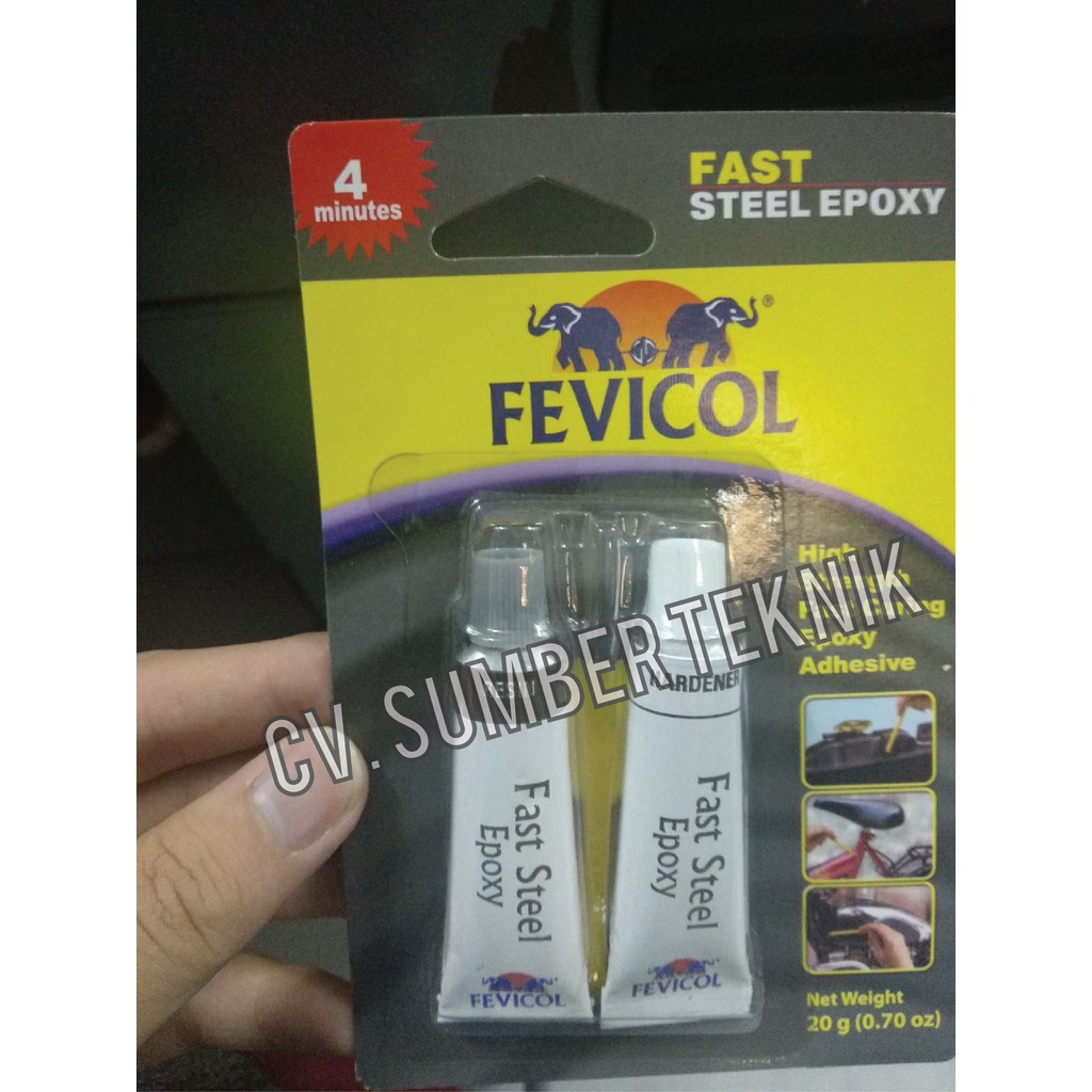 

Lem Serbaguna Stell Epoxy 20gr