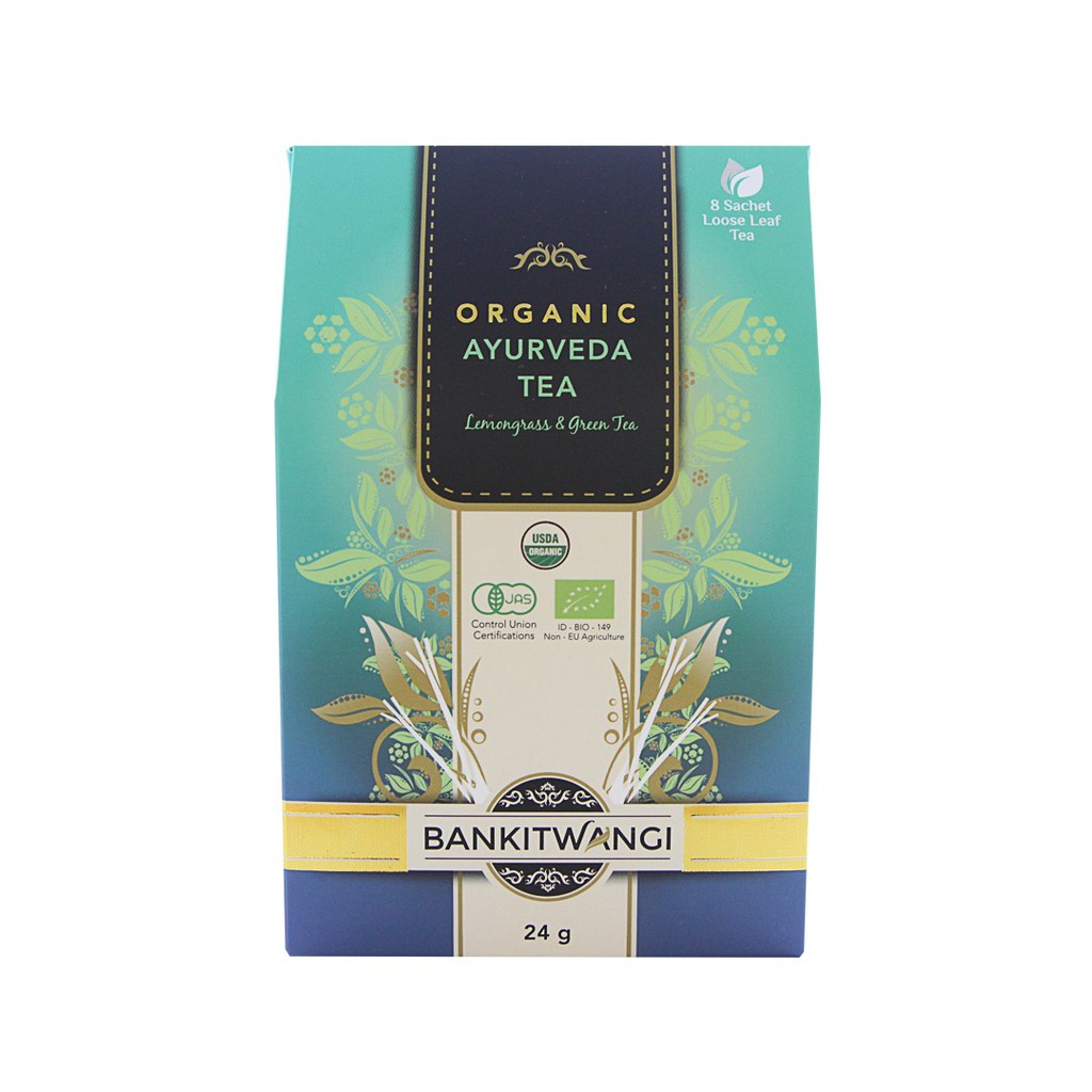 BankitWangi Organic Ayurveda Tea 24 gram (8 sachet loose leaf tea)