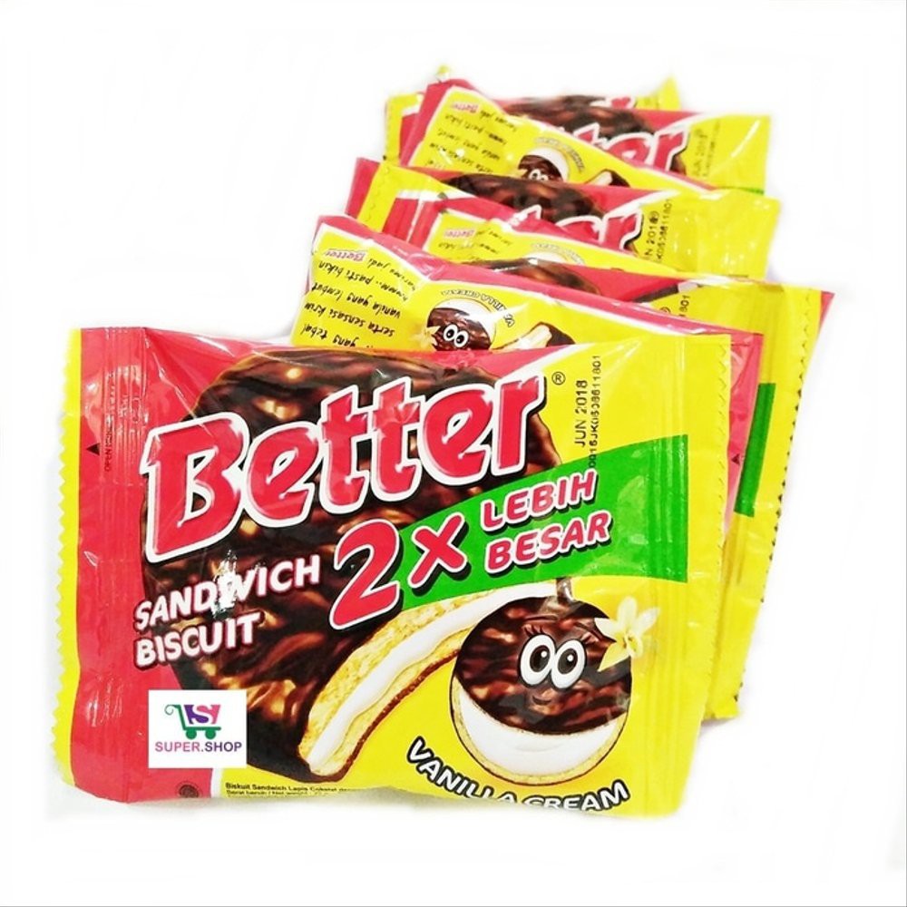 

Better Sandwich Biscuit - Isi 15 Pcs