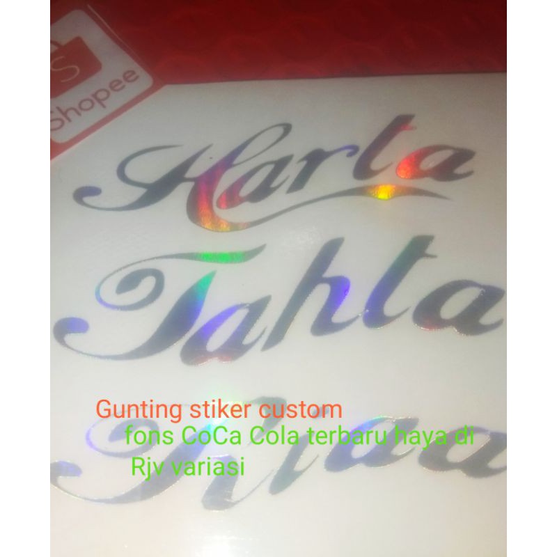 

Stiker Custom Harta Tahta Terbaru Gaya Baru