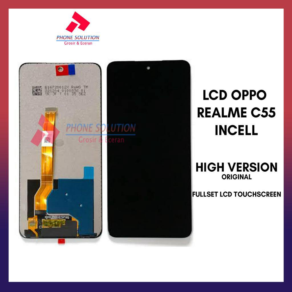 LCD Realme C55 Incell Fullset Touchscreen // Supplier LCD - Garansi 1 Bulan