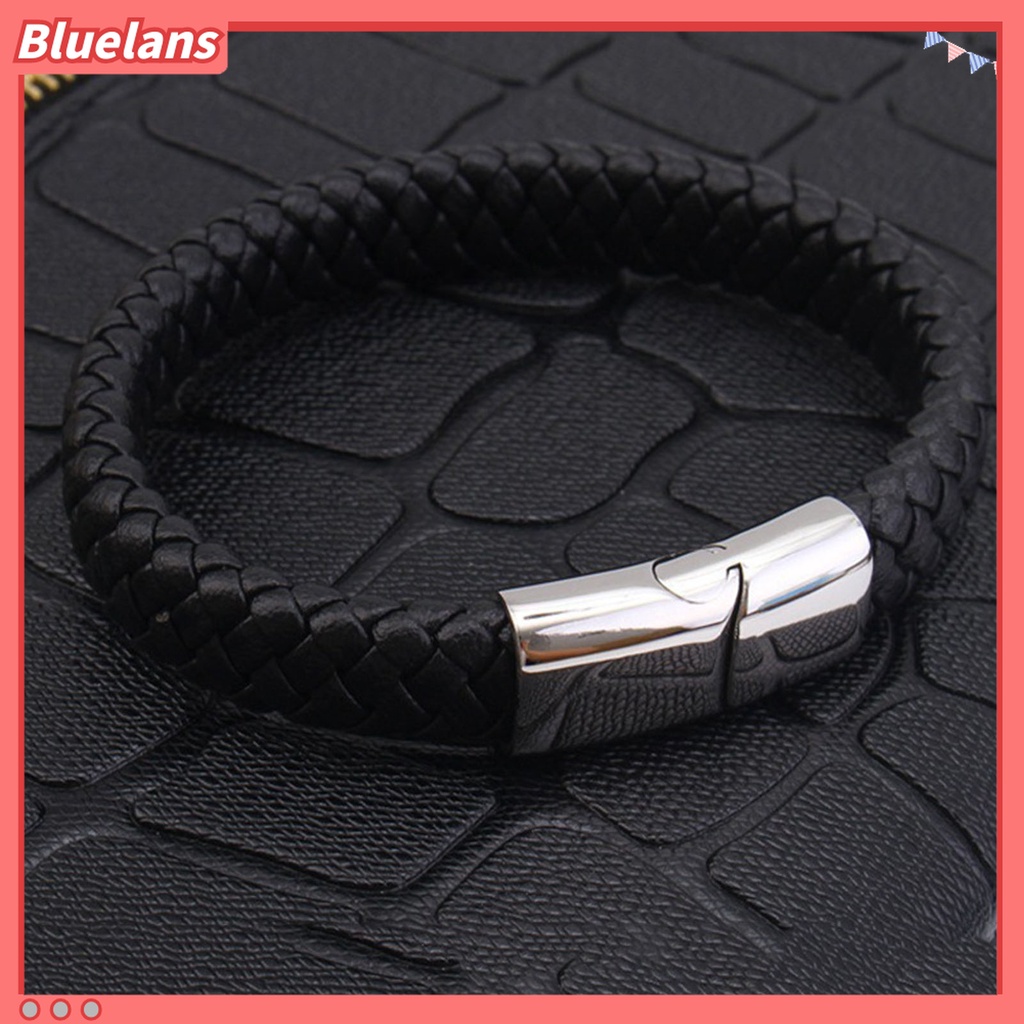 Gelang Bangle Magnetik Gaya Vintage Punk Untuk Pria