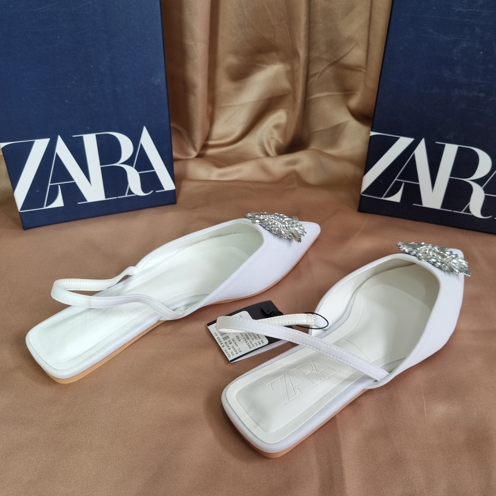 SEPATU ZR HEELS WANITA FUSCHIA SHIMMERY ( FLAT )