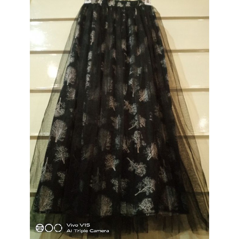 ROK TUTU BUNGA PRINTING PREMIUM ROK TUTU PREMIUM