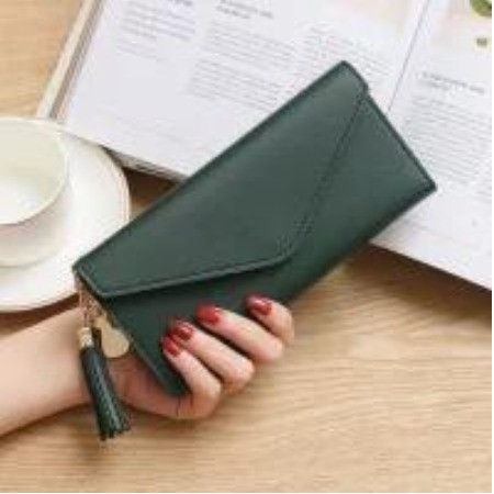 ♥DPS829♥8802 COD Dompet Lipat Panjang Dompet wanita import real pic dompet cantik