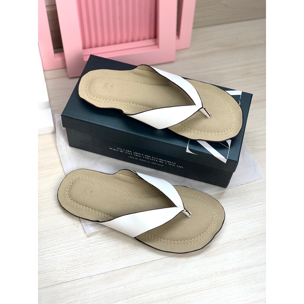 [7.7 Boombastis Sale⚡] - SANDAL FLAT WANITA ZS398 SENDAL PREMIUM IMPORT