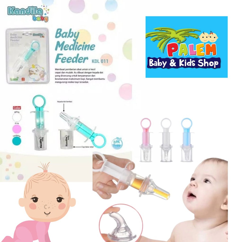 Kandila Baby Medicine Feeder Alat Minum Obat Bayi KDL011 Dan KDL011-2