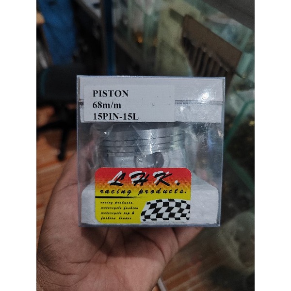 SEHER PISTON LHK 68 PIN 15 ORIGINAL LHK RACING PISTON LHK 68MM PIN 15