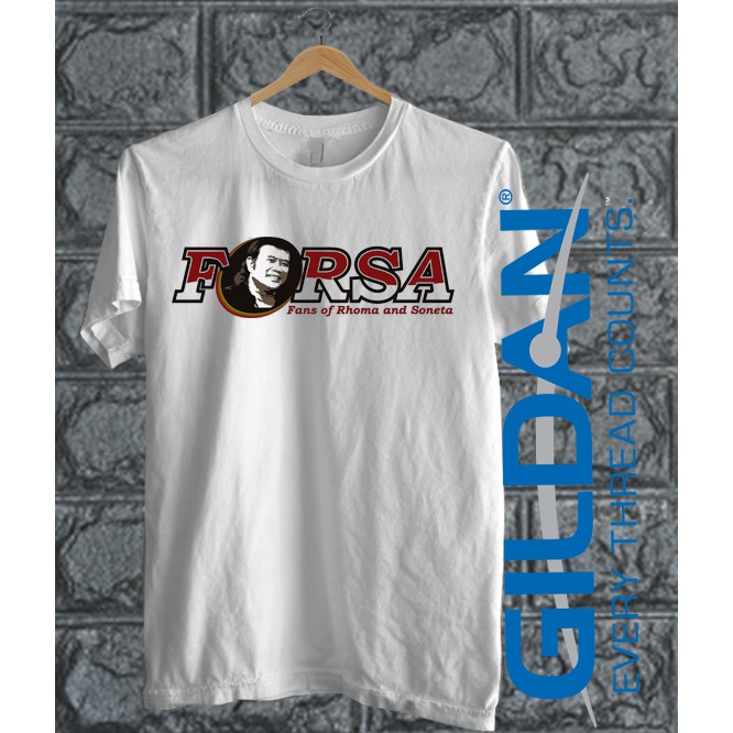 kaos rhoma irama soneta tshirt musik forsa 11