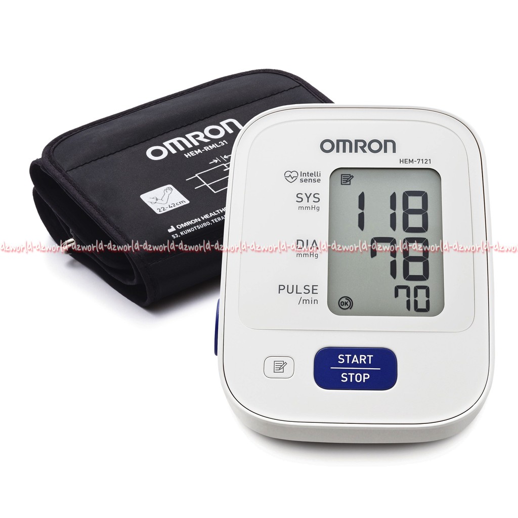 Omron automatic blood pressure HEM-7121 Alat Ukur Tensi Tekanan darah