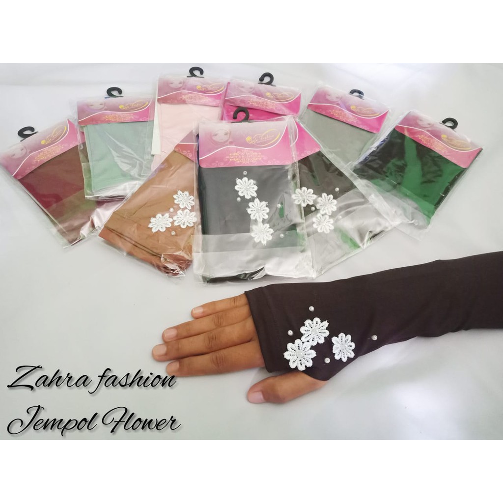 Handsock Jempol Flower