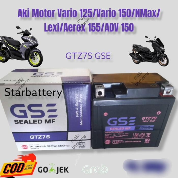 Aki Motor Yamaha Nmax (Gtz7S Gs E)Aki Kering Nmax