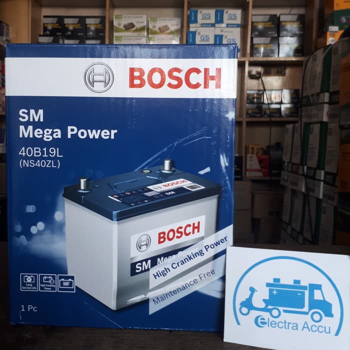 "Aki Mobil Toyota Altis NS40ZL / 40B19L Bosch Aki Kering"