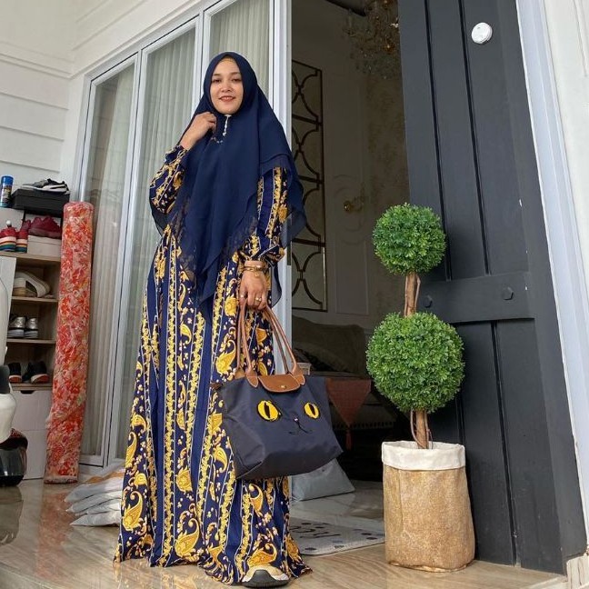 (GAMIS SAJA) RAYNA DAILY RAYON DRESS BY FLASAMARA FAALIZA