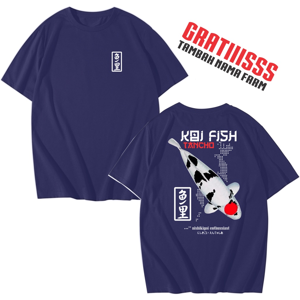 KAOS IKAN KOI SHOWA KOI JEPANG JUMBO KOI JUMBO ALL SIZE S M L XL XXL XXXL XXXXL XXXXXL