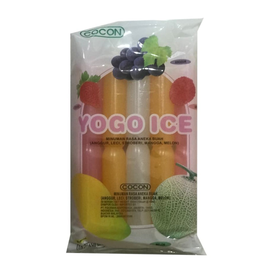 

COCON YOGO ICE (STRAWBERRY, ANGGUR, LECI)