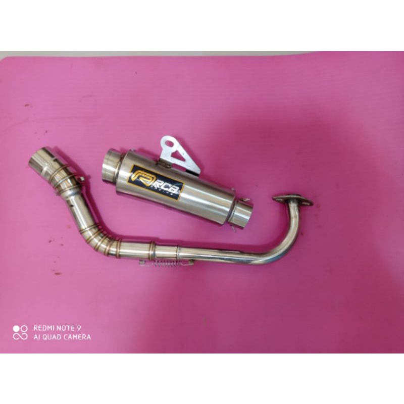 KNALPOT RCB DRAG MIO KNALPOT MIO DRAG RACING KNALPOT BRONG