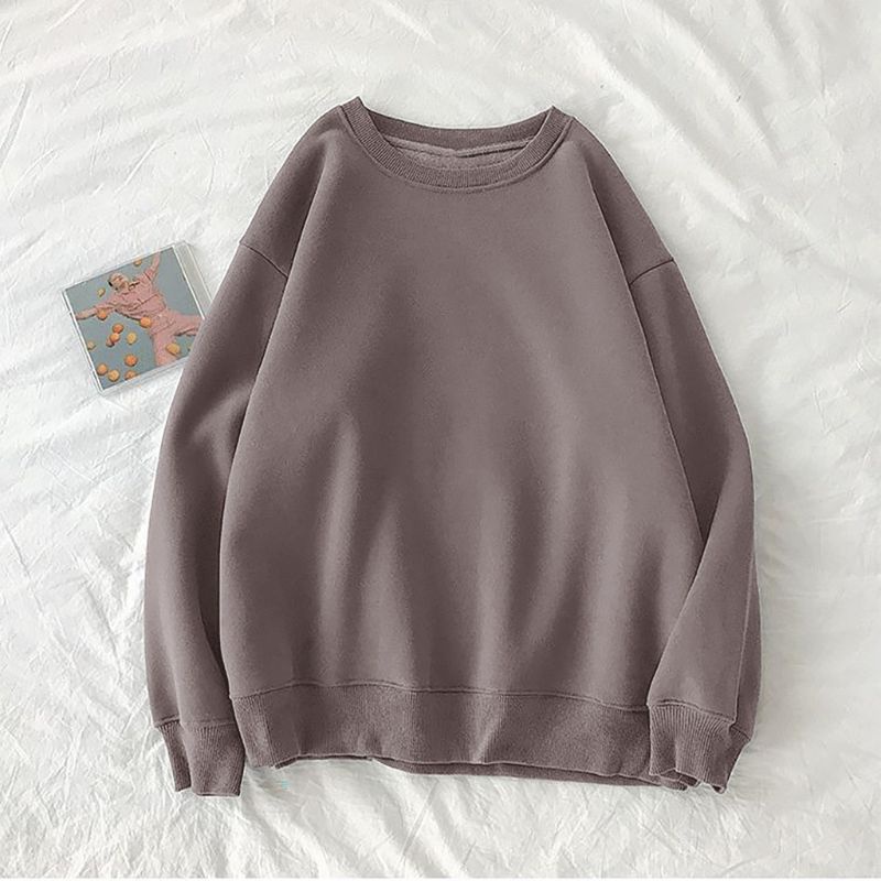 JAKET SWEATER CREWNECK WANITA/PRIA. XL