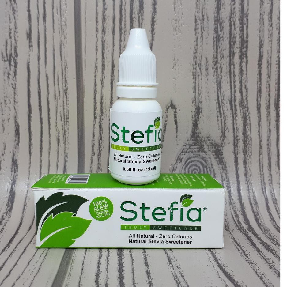 

STEFIA truly sweetener pemanis nol kalori dari daun stevia 15ml 6W0