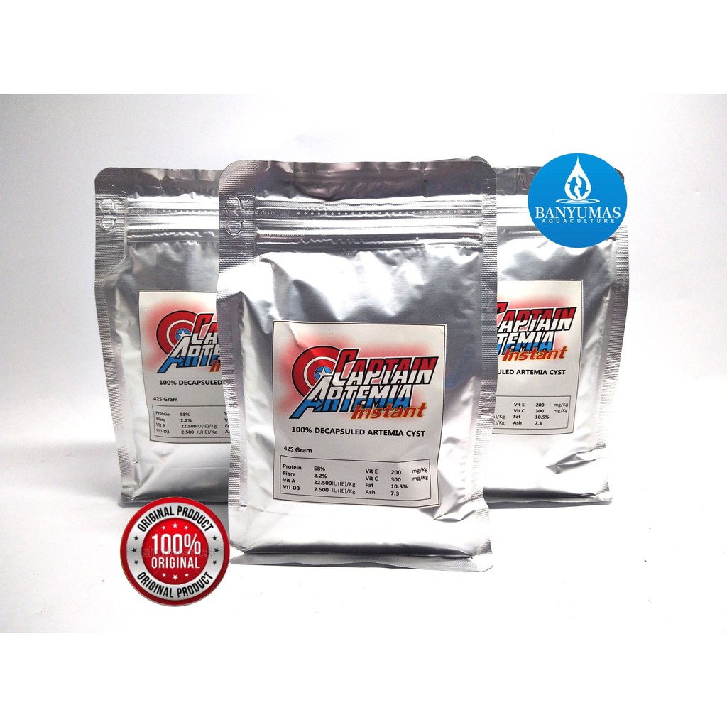 Golden Pearl Artemia Tanpa Cangkang Pengganti Polared dan Vitellus