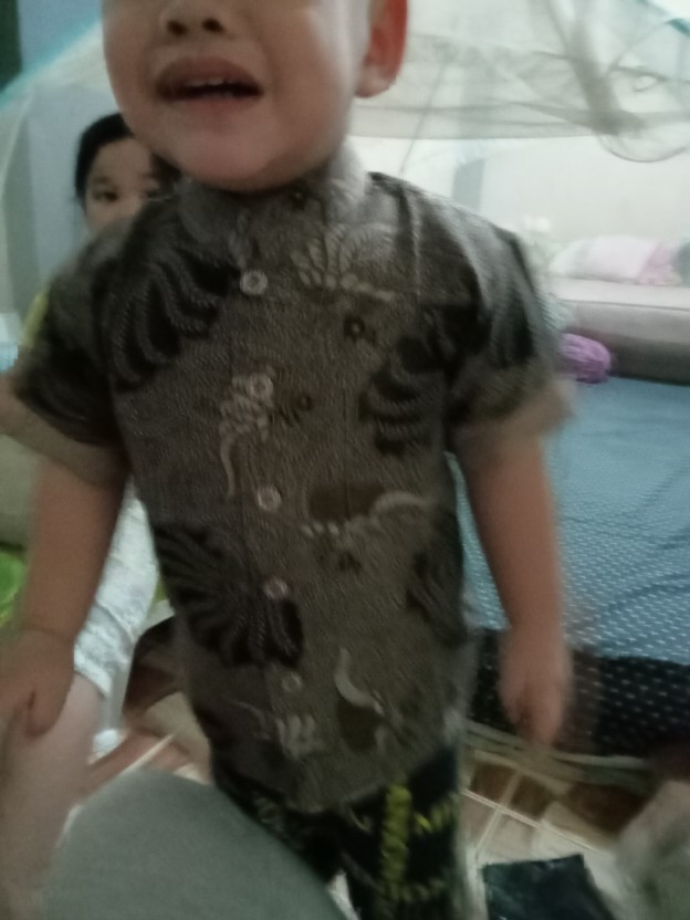 Kemko Batik  Anak Dan Ayah Motif Sidoasih - Kerang - Sekar Jagat