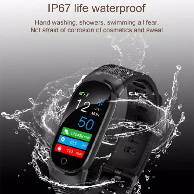 Fashion Smartwatch Fitness Tracker Jam Tangan Perhiasan Anti Air