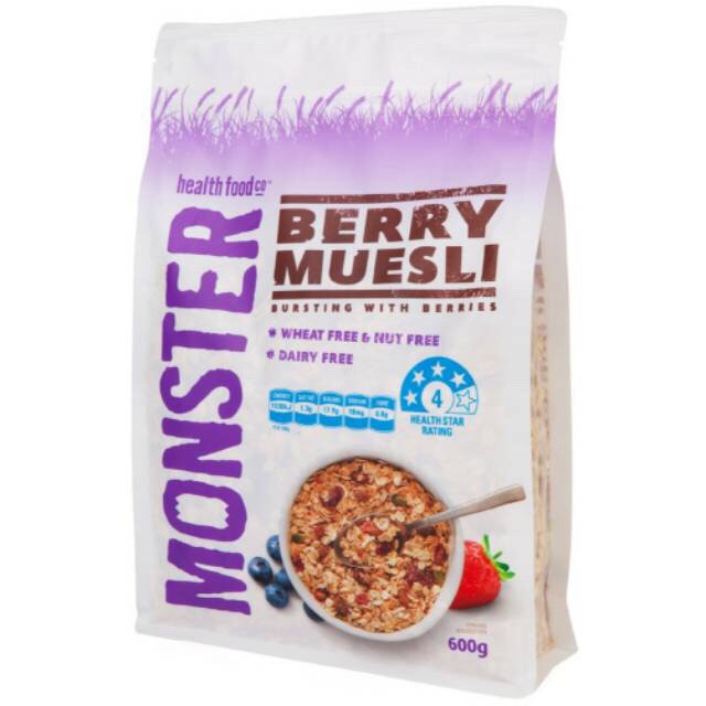 Monster High Berry Muesli 600 gr