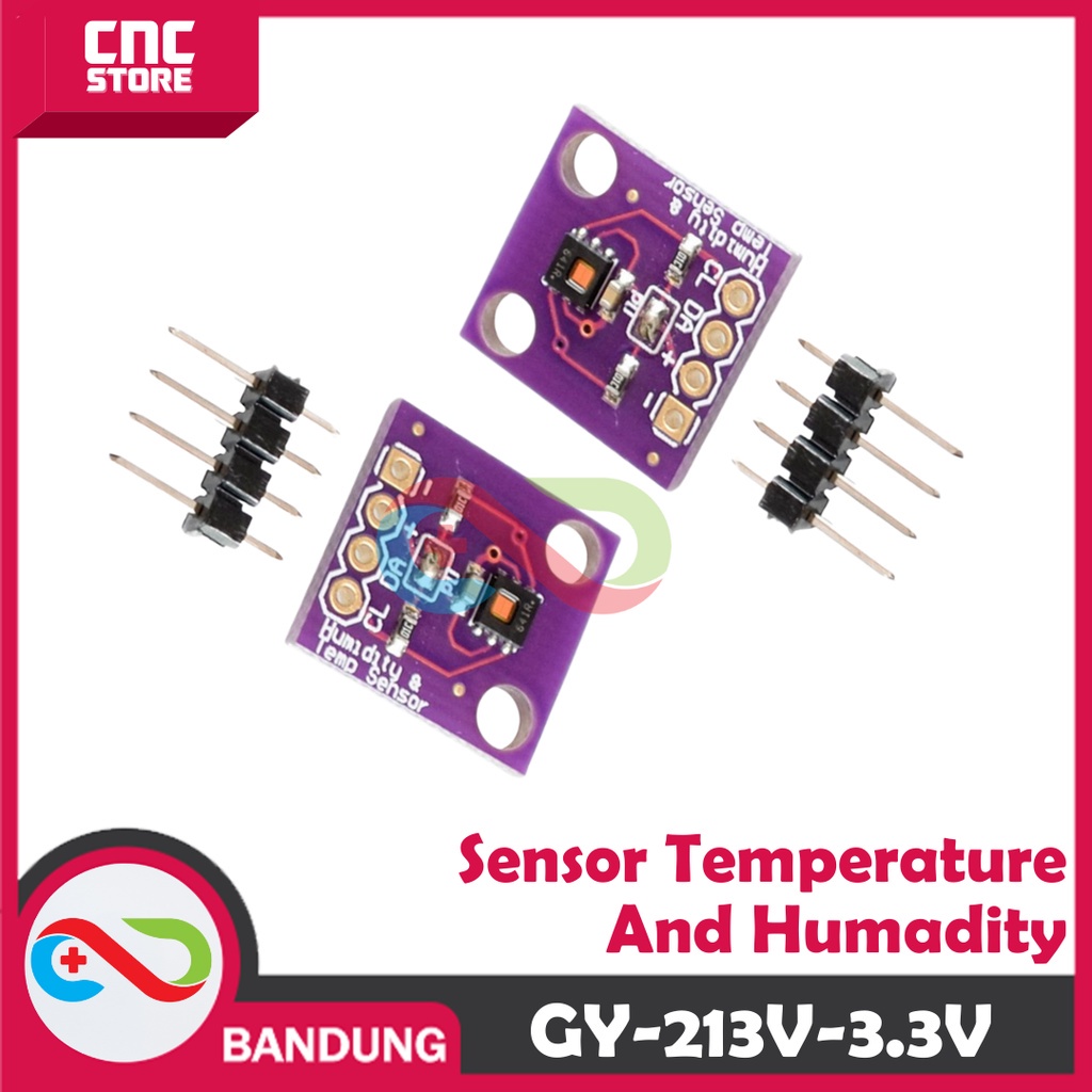 GY-213V-HDC1080 HIGH PRECISION TEMPERATURE AND HUMIDITY SENSOR MODULE