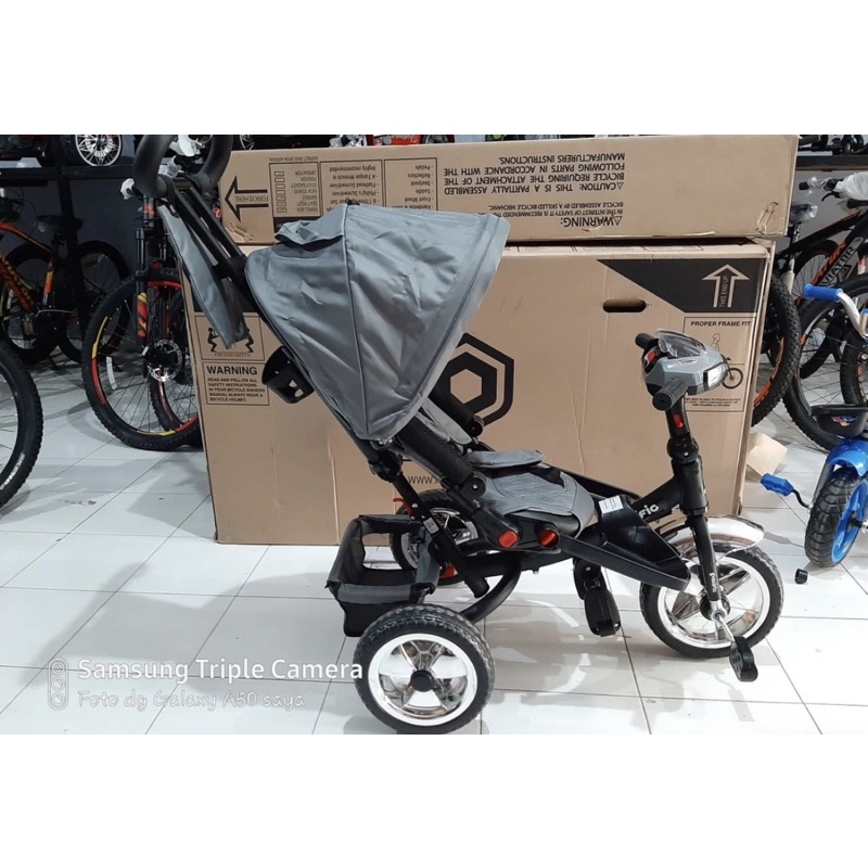 Sepeda Tiga Roda Tricycle Stroller Pacific LMX 809C Sepeda Anak Dorongan