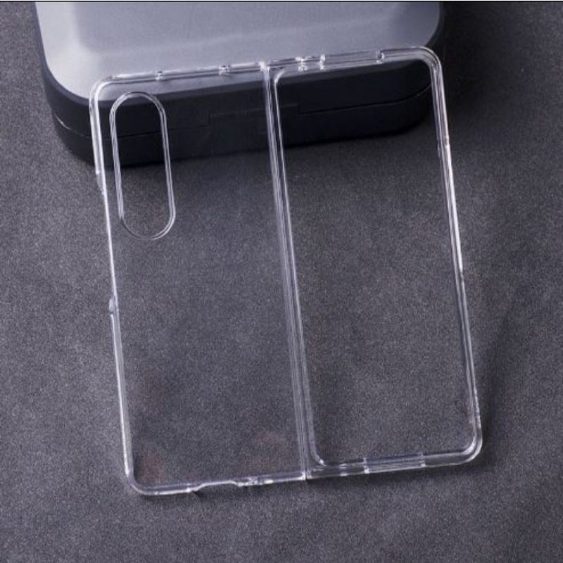 Case Samsung Galaxy Z Fold 4 Fold4 5G Casing PC Clear Hard Hardcase