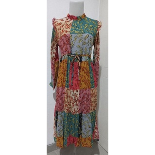 TUNIK MIDI DRESS PLISKET