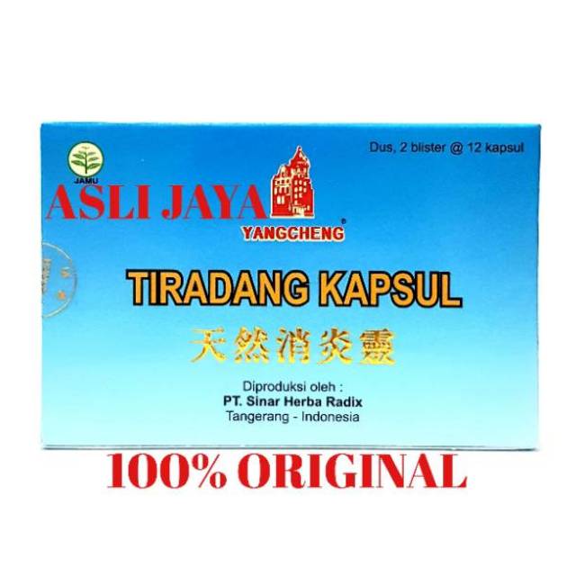 TIRADANG ( TIAN RAN XIAO YAN LING ) ~ Obat Herbal Radang Tenggorokan &amp; Batuk