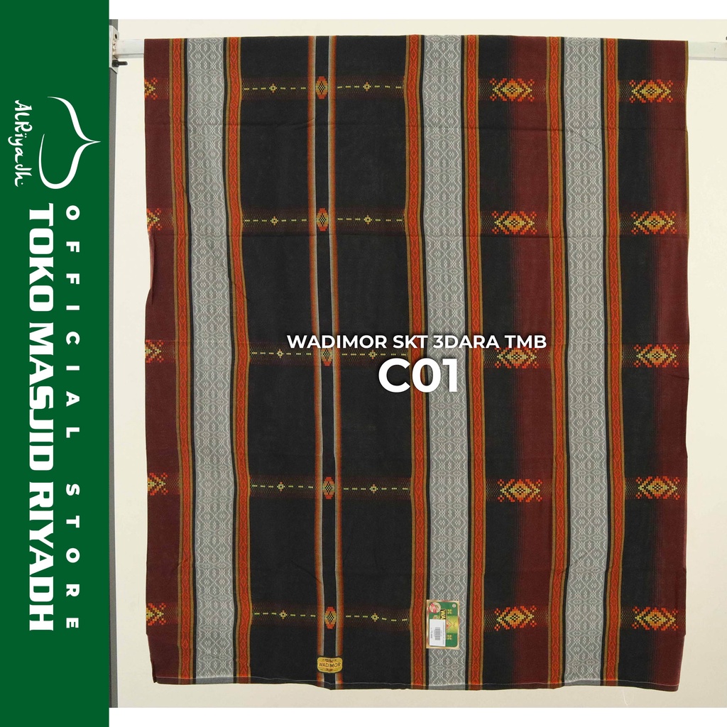 Sarung Wadimor Motif Songket 3 Dara Timbul