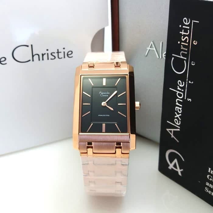 ORIGINAL Jam Tangan Wanita Alexandre Christie AC 8606 / AC8606 Garansi Resmi 1 Tahun