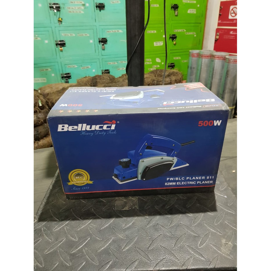 Mesin planer serut Bellucci 811 500 w kualitas bagus high quality Set komplit