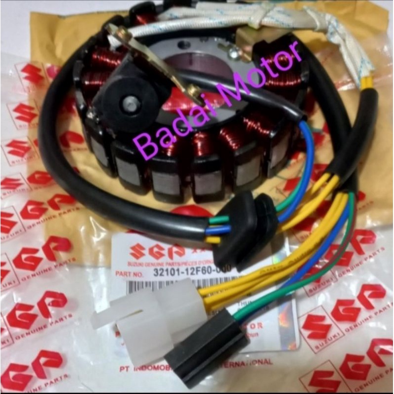 SPUL SEPUL SUZUKI THUNDER 125 STATOR ASSY KOMPLIT THUNDER 125