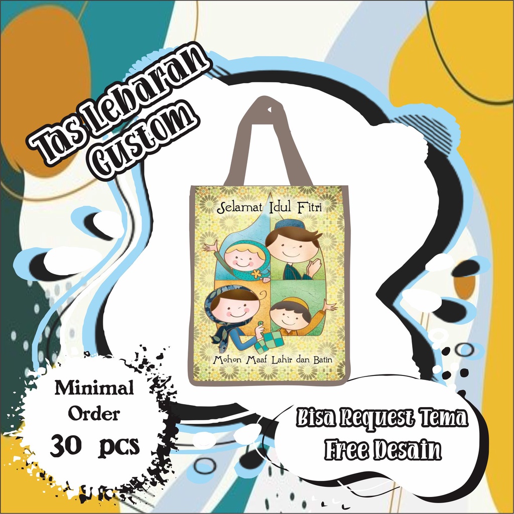 

TAS SOUVENIR LEBARAN CUSTOM MURAH BAHAN TEBAL | PROMO TAS LEBARAN CUSTOM | TAS LEBARAN CUSTOM MURAH
