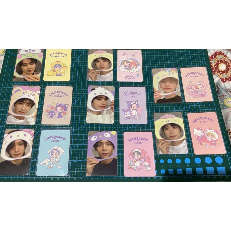[Ready Stock] Trading Card Sanrio NCT B Ver TC Sanrio PC Johnny Mark Jaemin Renjun Jaehyun Yuta Jung