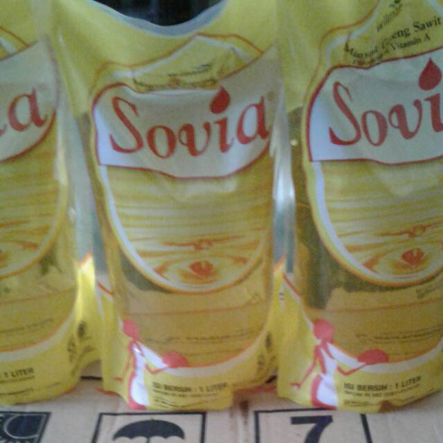 

Minyak goreng sovia 1liter