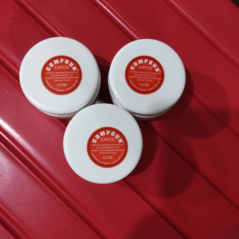 Kumpon Putih Penghilang Baret Poles Gosok Compound Kompon Compon