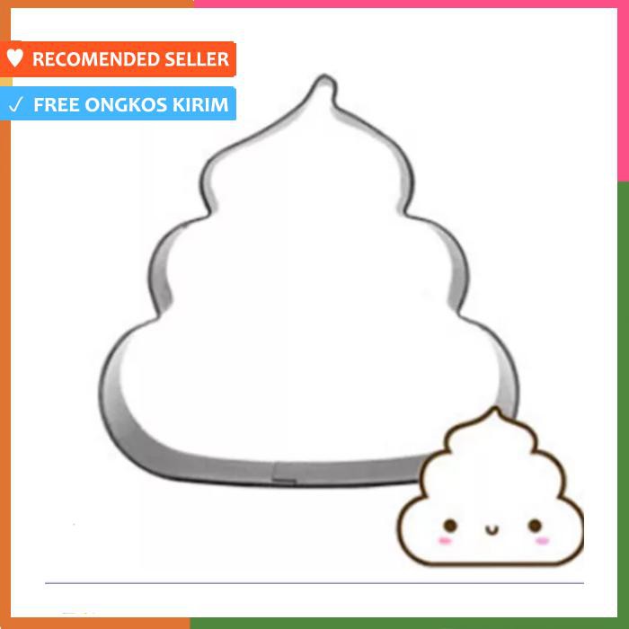 

COOKIES CUTTER MOTIF POO POOP