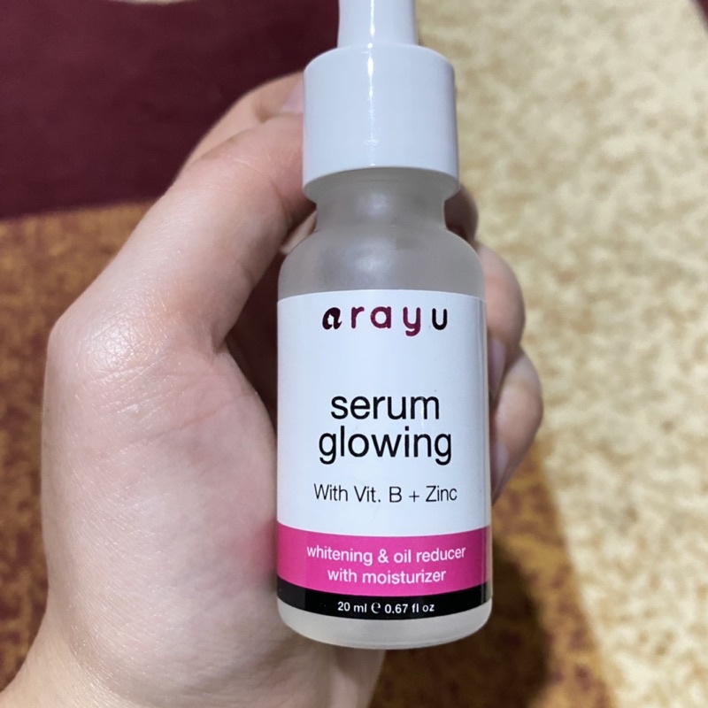 preloved Arayu Serum Glowing with Vit. B + Zinc 20ml