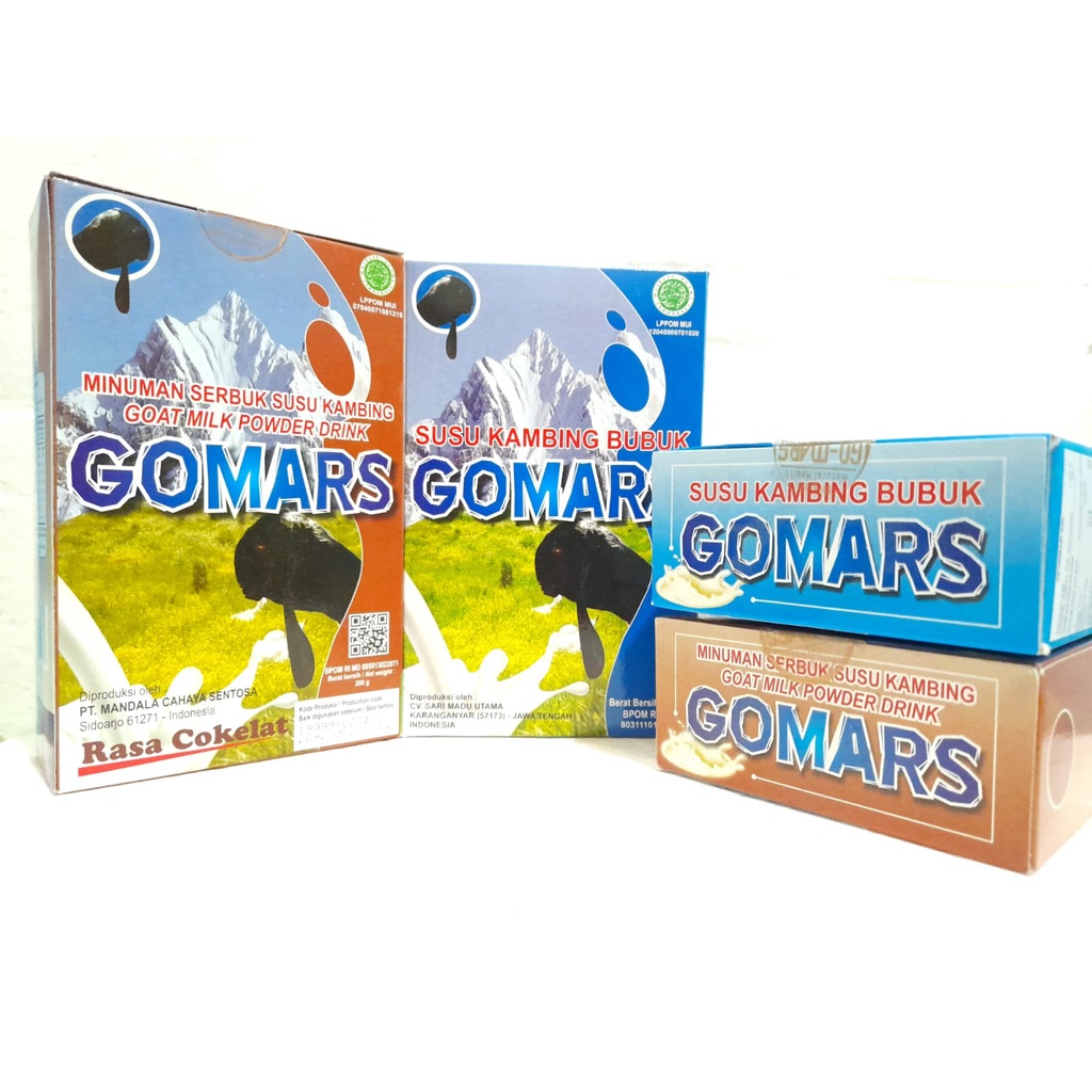 

SUSU KAMBING BUBUK ETAWA GOMARS RASA ORIGINAL FULL CREAM | COKELAT 250 GRAM