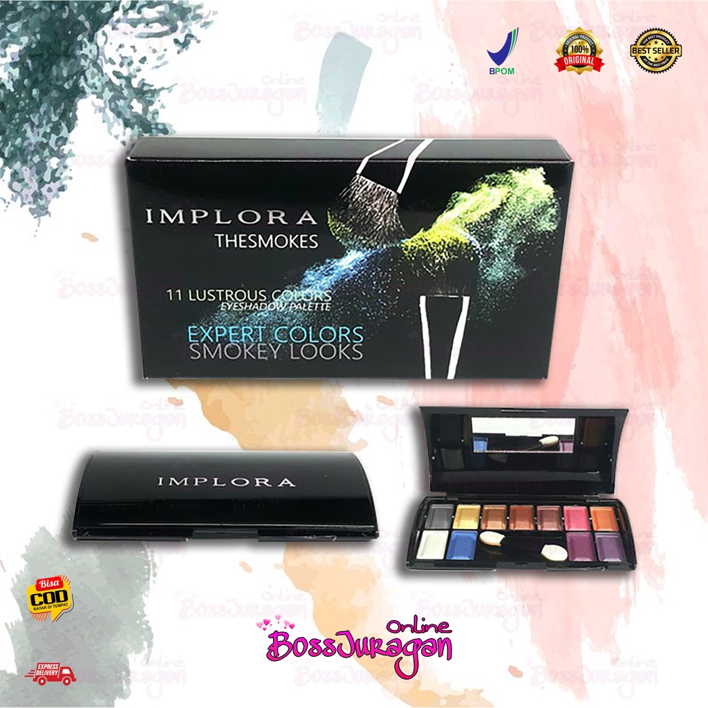 (BOSS) (7672) Eyeshadow Implora THESMOKES PALETTE