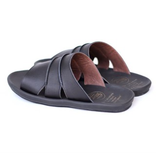  SaNDal  Pria Slide Kickers  Original Bahan  Kulit Santai 