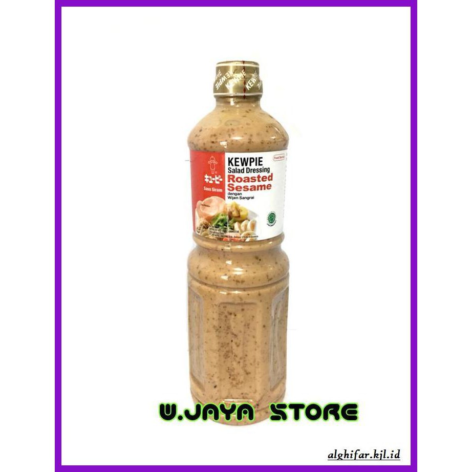 

gnidderdsaus- kewpie salad dressing roasted sesame/ salad dressing wijen sangrai 1lt -asliiiiii.