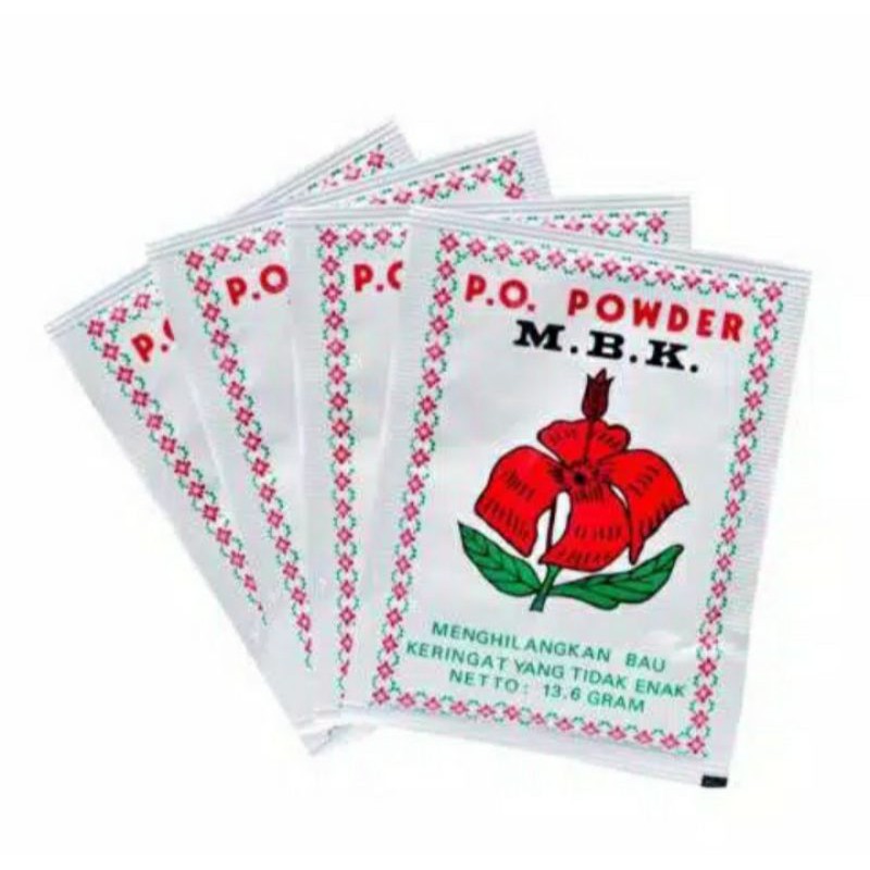 MBK POWDER PUTIH SATUAN | BEDAK KETIAK | PENGHILANG BAU KETIAK | BEDAK PENGHILANG BAU KERINGAT