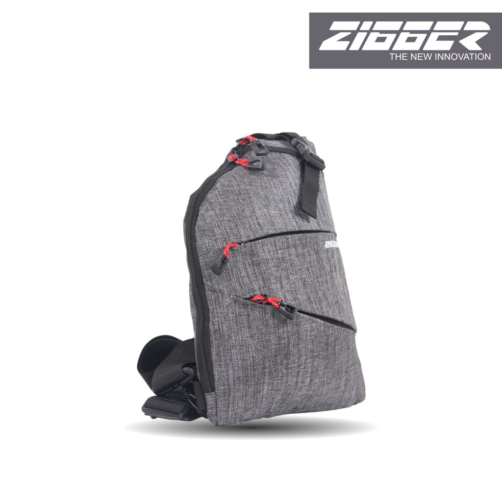ZIGGER TAS SELEMPANG PRIA 27328 - SLING BAG UNIK
